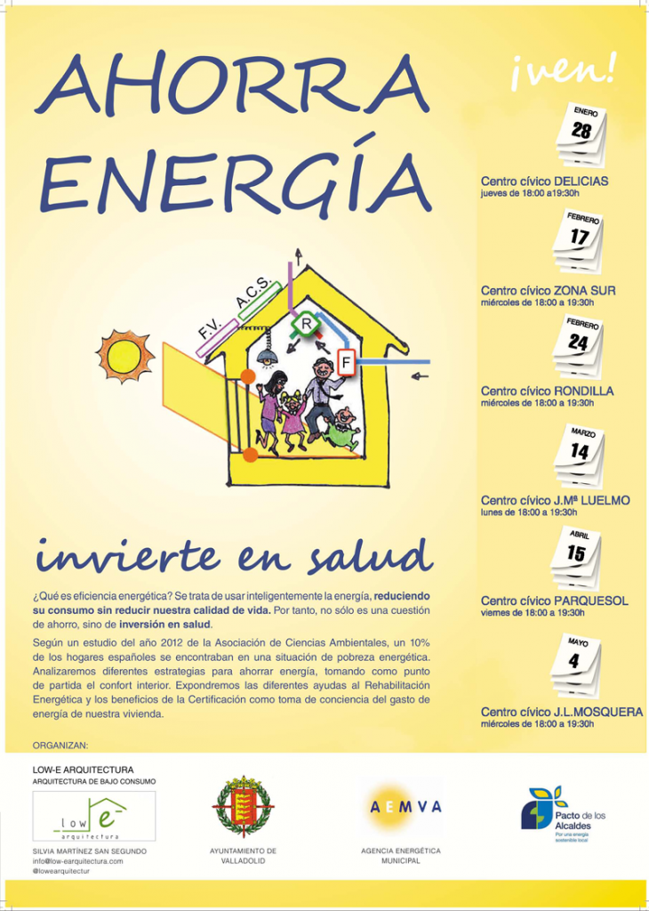 Divulgación sobre passivhaus ahorrar energía