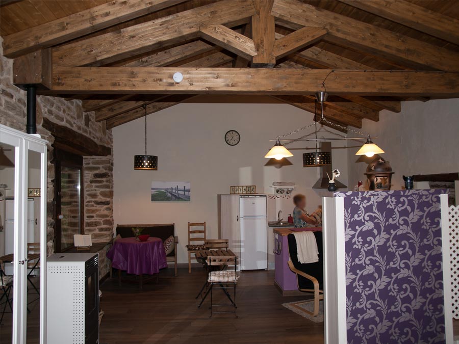 Casa rural con eficiencia energética