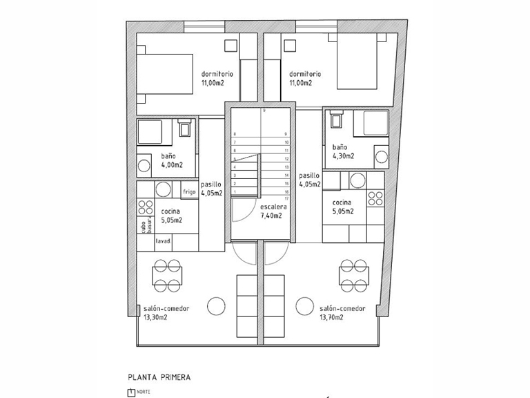 Primera planta apartamentos turísticos Sanabria