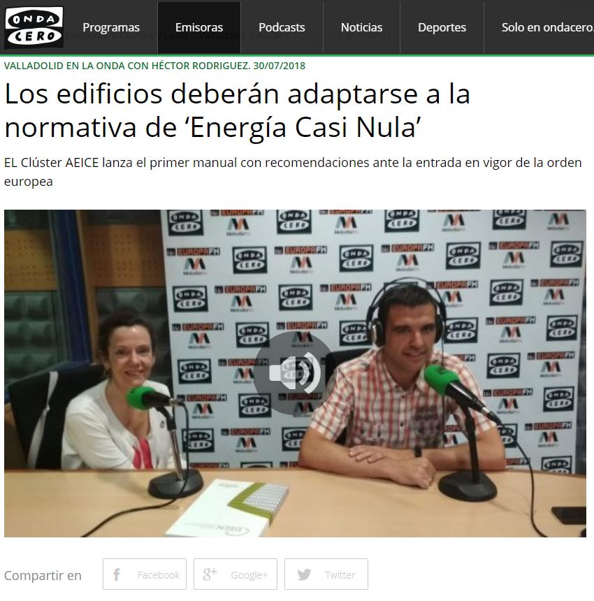 COANDA PASSIVHAUS - divulgacion - manual eccn en ondacero con aeice por luis fernandez arquitecto